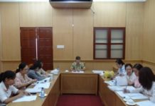 QUẬN 1: Họp giao ban công tác hoạt động DS-KHHGĐ Tháng 8 năm 2015