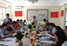 QUẬN 5: Họp giao ban công tác hoạt động DS-KHHGĐ Tháng 8 năm 2015