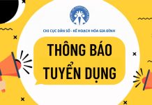THÔNG BÁO TUYỂN DỤNG VIÊN CHỨC ĐỢT 2 NĂM 2022