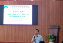 PHƯỜNG AN PHÚ ĐÔNG QUẬN 12 TRUYỀN THÔNG KIỂM SOÁT MẤT CÂN BẰNG GIỚI TÍNH KHI SINH