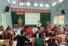 Phòng Y tế Huyện Cần Giờ: Tập huấn cho cộng tác viên Dân số – kế hoạch hóa gia đình năm 2023.