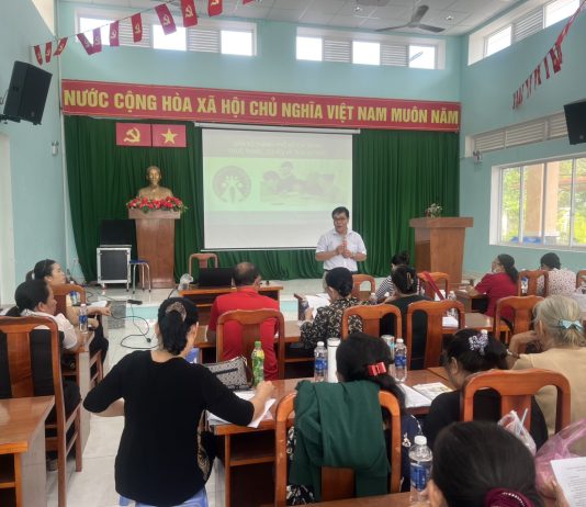 Phòng Y tế Huyện Cần Giờ: Tập huấn cho cộng tác viên Dân số – kế hoạch hóa gia đình năm 2023.