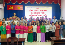 PHƯỜNG 11 QUẬN 11: LỄ RA MẮT CÂU LẠC BỘ “NGƯỜI CAO TUỔI GIÚP NGƯỜI CAO TUỔI