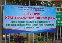 QUẬN TÂN PHÚ TỔ CHỨC CÁC HOẠT ĐỘNG HƯỞNG ỨNG NGÀY THALASSEMIA THẾ GIỚI 08/5/2024