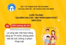 CUỘC THI ẢNH “GIA ĐÌNH HAI CON – VẸN TRÒN HẠNH PHÚC” NĂM 2024