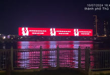 THÀNH PHỐ THỦ ĐỨC TỔ CHỨC TRIỂN KHAI MÔ HÌNH TRUYỀN THÔNG MỚI TUYÊN TRUYỀN CỔ ĐỘNG TRỰC QUAN GIẢI QUYẾT TÌNH TRẠNG MỨC SINH THẤP TRÊN CÁC BẢNG LED VEN SÔNG SÀI GÒN