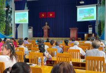 HUYỆN HÓC MÔN TỔ CHỨC TẬP HUẤN BỒI DƯỠNG KIẾN THỨC, CHUYÊN MÔN NGHIỆP VỤ VỀ CÔNG TÁC DÂN SỐ CHO ĐỘI NGŨ CỘNG TÁC VIÊN DÂN SỐ