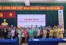 QUẬN 11 RA MẮT CÂU LẠC BỘ “NGƯỜI CAO TUỔI GIÚP NGƯỜI CAO TUỔI” TẠI PHƯỜNG 8