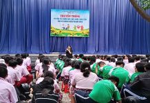 TỔ CHỨC TRUYỀN THÔNG CHUYÊN ĐỀ “TƯ VẤN VÀ CHĂM SÓC SỨC KHỎE VỊ THÀNH NIÊN, THANH NIÊN” TẠI CÁC TRƯỜNG THCS TRÊN ĐỊA BÀN QUẬN GÒ VẤP