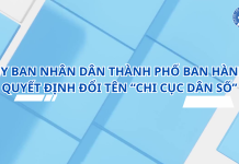 HOẠT ĐỘNG 10: ỦY BAN NHÂN DÂN THÀNH PHỐ BAN HÀNH QUYẾT ĐỊNH ĐỔI TÊN “CHI CỤC DÂN SỐ”