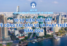 CHUỖI BÀI VIẾT “10 HOẠT ĐỘNG NỔI BẬT CỦA CÔNG TÁC DÂN SỐ NĂM 2024”