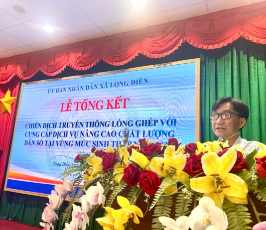 XÃ LONG ĐIỀN TỔ CHỨC TỔNG KẾT CHIẾN DỊCH TRUYỀN THÔNG LỒNG GHÉP VỚI CUNG CẤP DỊCH VỤ NÂNG CAO CHẤT LƯỢNG DÂN SỐ TẠI VÙNG MỨC SINH THẤP NĂM 2025