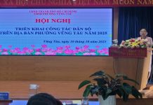 PHƯỜNG VŨNG TÀU TỔ CHỨC HỘI NGHỊ  TRIỂN KHAI CÔNG TÁC DÂN SỐ NĂM 2025