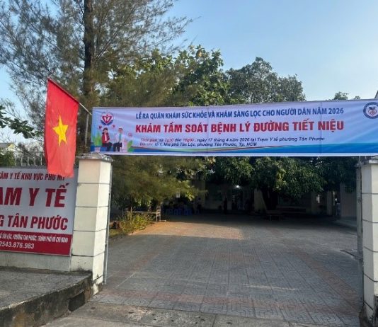 PHƯỜNG TÂN PHƯỚC TỔ CHỨC KHÁM SỨC KHỎE MIỄN PHÍ CHO NGƯỜI DÂN TRÊN ĐỊA BÀN