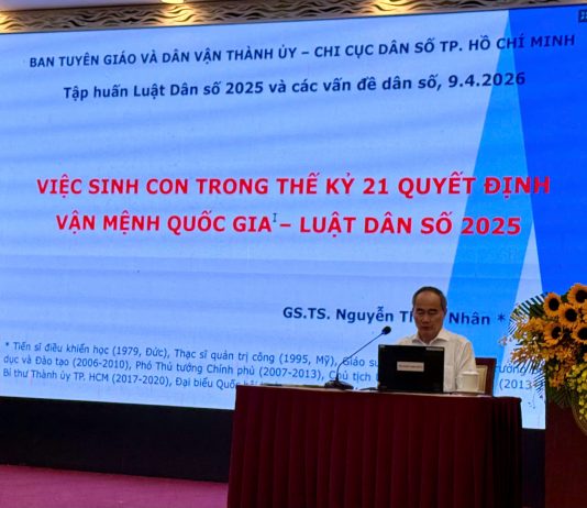 THÀNH PHỐ HỒ CHÍ MINH TỔ CHỨC HỘI NGHỊ TẬP HUẤN QUÁN TRIỆT LUẬT DÂN SỐ VÀ CÁC VẤN ĐỀ DÂN SỐ NĂM 2026