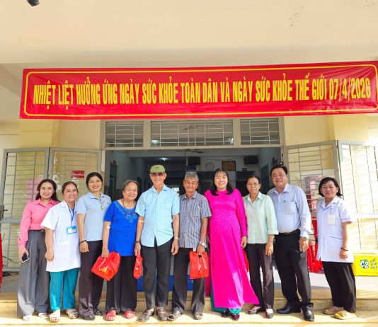 XÃ BÌNH CHÁNH TỔ CHỨC KHÁM SỨC KHỎE CHO NGƯỜI CAO TUỔI NHÂN NGÀY SỨC KHỎE TOÀN DÂN 07/4