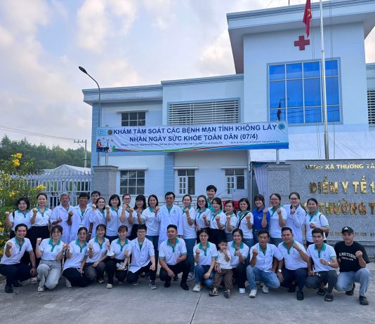 XÃ THƯỜNG TÂN TỔ CHỨC KHÁM SÀNG LỌC BỆNH MẠN TÍNH CHO NGƯỜI CAO TUỔI NHÂN NGÀY SỨC KHỎE TOÀN DÂN (07/4)