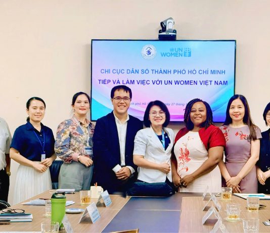 CHI CỤC DÂN SỐ THÀNH PHỐ LÀM VIỆC VỚI ĐOÀN CÔNG TÁC UN WOMEN VỀ HỢP TÁC CHĂM SÓC NGƯỜI CAO TUỔI