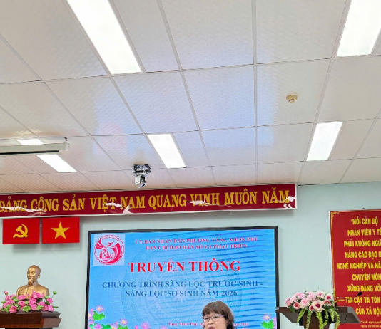 PHƯỜNG TĂNG NHƠN PHÚ TỔ CHỨC TRUYỀN THÔNG CHUYÊN ĐỀ: “KHÁM SÀNG LỌC TRƯỚC SINH VÀ SÀNG LỌC SƠ SINH NĂM 2026”.