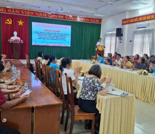 PHƯỜNG PHƯỚC THẮNG TỔ CHỨC HỘI NGHỊ TRIỂN KHAI CHIẾN DỊCH TRUYỀN THÔNG LỒNG GHÉP VỚI CUNG CẤP DỊCH VỤ NÂNG CAO CHẤT LƯỢNG DÂN SỐ TẠI VÙNG MỨC SINH THẤP NĂM 2026