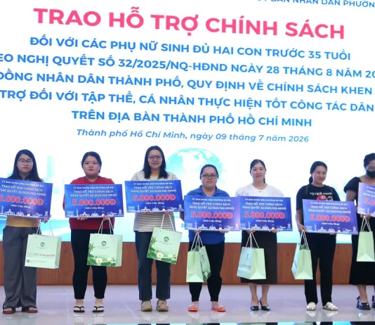 DIỄN ĐÀN THÁNG 7: CHUNG TAY THÁO GỠ RÀO CẢN ĐỂ NGƯỜI TRẺ TẠI THÀNH PHỐ HỒ CHÍ MINH AN TÂM SINH ĐỦ 2 CON.