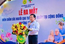 ỦY BAN NHÂN DÂN PHƯỜNG BÌNH TÂN TỔ CHỨC LỄ RA MẮT MÔ HÌNH “ĐIỂM CHĂM SÓC NGƯỜI CAO TUỔI BAN NGÀY”