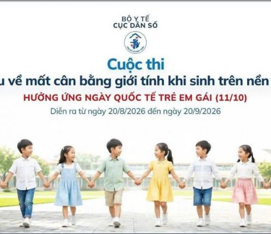 PHÁT ĐỘNG CUỘC THI TÌM HIỂU VỀ MẤT CÂN BẰNG GIỚI TÍNH KHI SINH TRÊN NỀN TẢNG SỐ