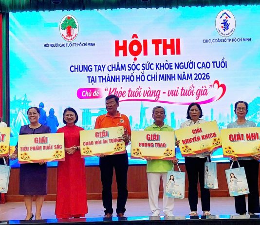 HỘI THI “CHUNG TAY CHĂM SÓC SỨC KHỎE NGƯỜI CAO TUỔI TẠI THÀNH PHỐ HỒ CHÍ MINH NĂM 2026” Sôi nổi, ý nghĩa với chủ đề “Khỏe tuổi vàng – Vui tuổi già”