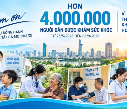TP.HỒ CHÍ MINH: ĐÃ CÓ HƠN 4 TRIỆU NGƯỜI DÂN KHÁM SỨC KHỎE, LẬP HỒ SƠ SỨC KHOẺ ĐIỆN TỬ